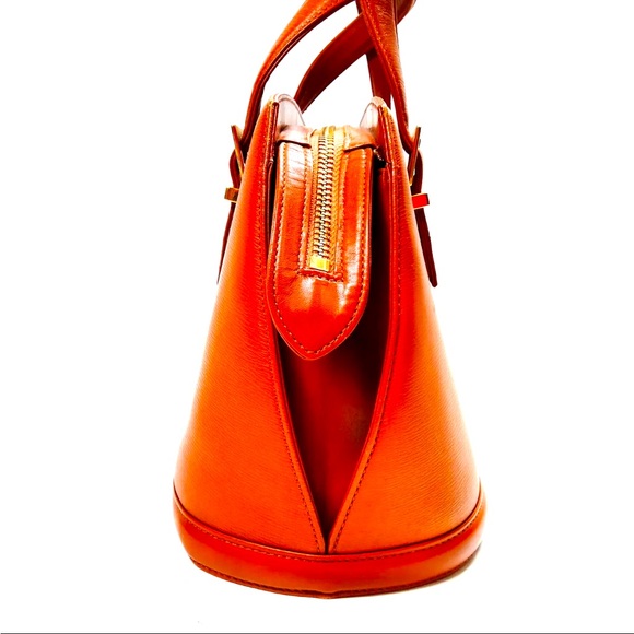 Valentino Garavani Hand Bag  Brown Leather made in Italy 🇮🇹 - Picture 3 of 8